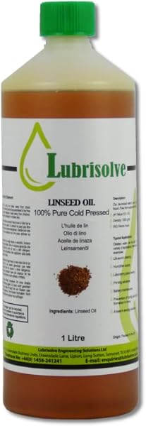 Lubrisolve 100% ren Linfröolja 1 liter