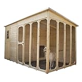 recinzione per cani in legno Prodotto in kit di montaggio; Legno naturale di abete non impregnato