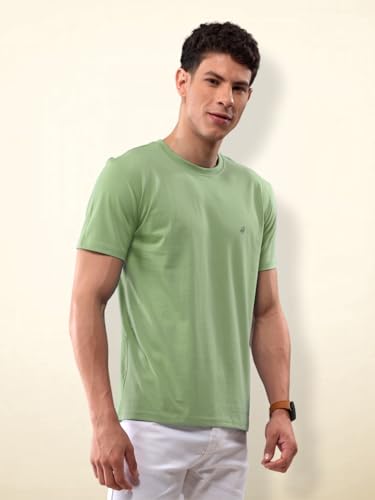 Image of Lux Nitro Cotton Round Neck T-Shirt for Men | Half Sleeve | Regular Fit | Comfortable Everyday Casual Wear