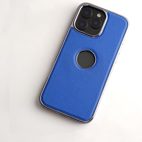 Coque iPhone 13 Pro cuir naturel anti-rayures avec trou arrière protecteur