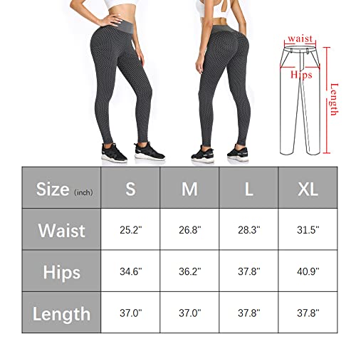 Cheapestbuy Scrunch Butt Leggings For Women High Waist Textured Yoga Pants Ruched Butt Lifting Workout Tights #TOP3