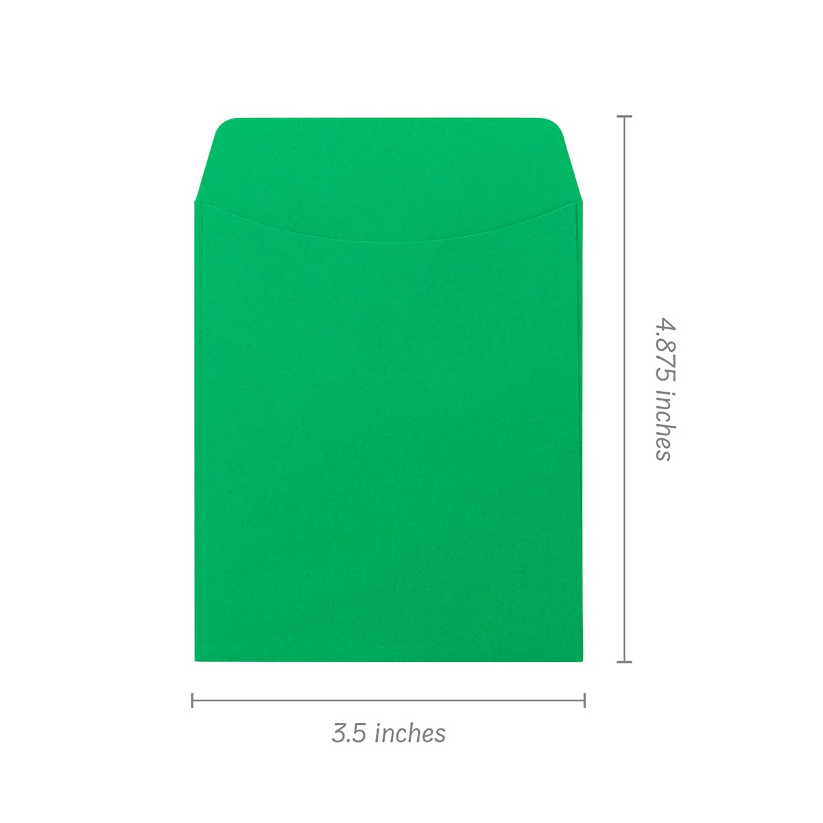 Hygloss 30 Pcs Library Card Pockets 3.5x5 Inch - Self-Adhesive Pocket Envelopes - Dark Green Classroom Envelope Pockets - Ideal for Organizing - Colorful Small Library Book Pocket