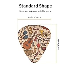 Instruments de musique – Médiators pour guitare basse électrique et acoustique (12 pièces) - Les Beatles, Paul McCartney, John Lennon, RIngo Starr, George Harrison Instruments de musique - Médiators pour guitare basse électrique et acoustique (12 pièces) – Image 4