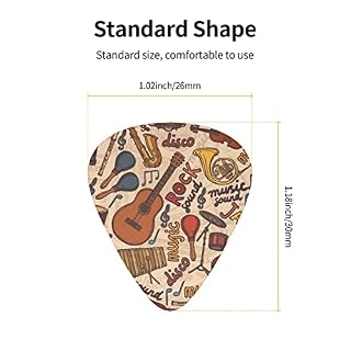Instruments de musique – Médiators pour guitare basse électrique et acoustique (12 pièces) - Les Beatles, Paul McCartney, John Lennon, RIngo Starr, George Harrison Instruments de musique - Médiators pour guitare basse électrique et acoustique (12 pièces) – Image 4