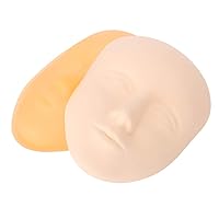 Vista 10 de Lluvia, kit de cabeza de entrenamiento de pestañas, kit de tatuaje, extremidad de práctica de tatuaje, microblading, tatuaje piel 5D tatuaje