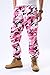 BACKBONE Mens Casual Street Fashion Camo Cargo Pants Army Combat Military BDU Pants Work Hunt Pants (Pink Camo,Size 34)