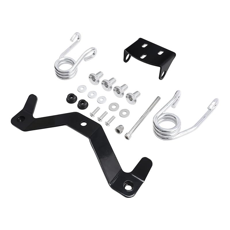 Soporte de resorte para asiento de motocicleta Harley Sportster con base de acero reforzado 2