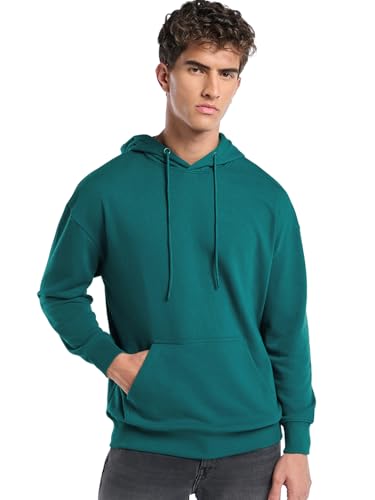 Sweat à capuche Bewakoof en coton mélangé pour un style masculin