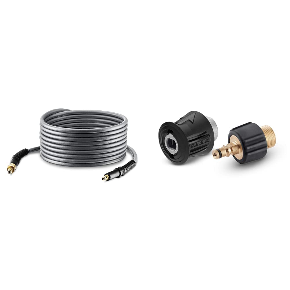 Kärcher Hochdruckschlauch PremiumFlex Anti-Twist & Adapterset Verlängerungsschlauch