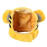 Toddmomy 2個 ペット用老虎頭飾り 猫犬兼用 コスプレパーティー向け 快適な肌触り 着脱簡単 写真撮影用おしゃれアクセサリー