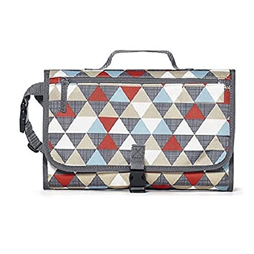 Trocador de fraldas à prova d'água YOJINKE, tapete de viagem portátil para meninos e meninas de 1 a