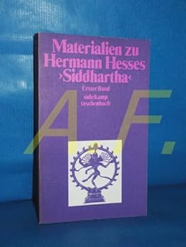Paperback Materialien zu Hermann Hesses Siddhartha (Suhrkamp Taschenbuch ; 129, 282) (German Edition) [German] Book