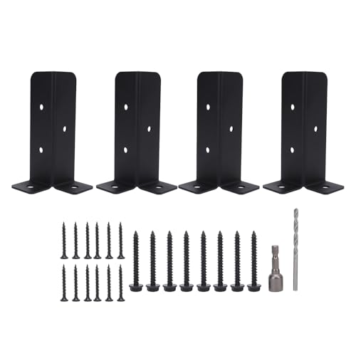 Supports d'ancrage pour poteaux métalliques pour rénover votre porche ou terrasse