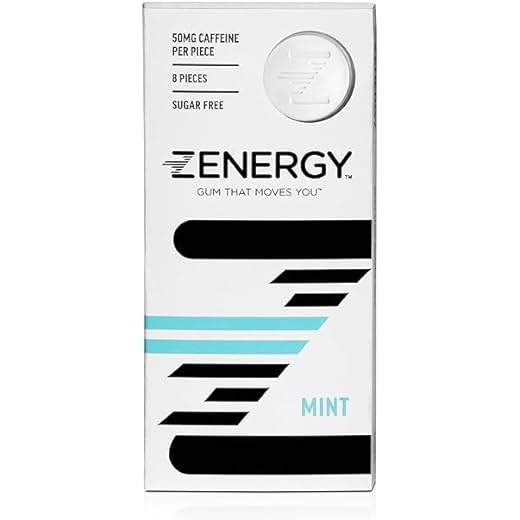 ZENERGY Energy Gum Mint 1 Pack