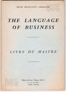 Paperback Language of business (1989) [French] Book