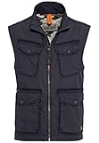 Aus reiner Baumwolle camel active Herren 4602705R82 Daunenweste, Navy, 56