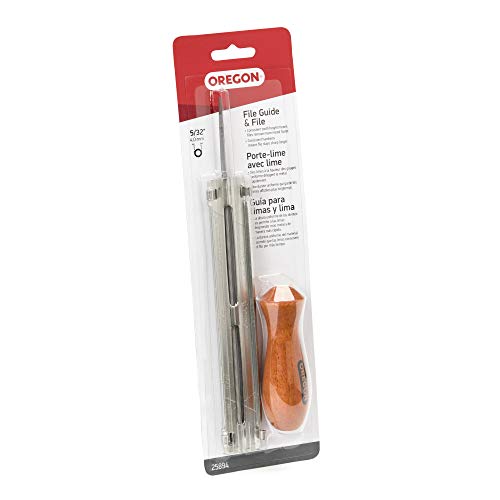 Oregon 25894 5/32-Inch Chainsaw File Guide With File, Silver,Brown #TOP1