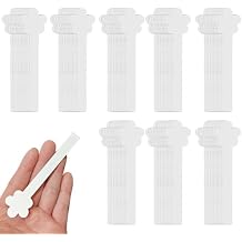 100 Pcs Perfume Tester Strips White Fragrance Blotter Test Strips Paper Disposable Cologne Tester Strips Scent Testing Cards for Essential Oils Sampling 4.33x1.1 Inches
