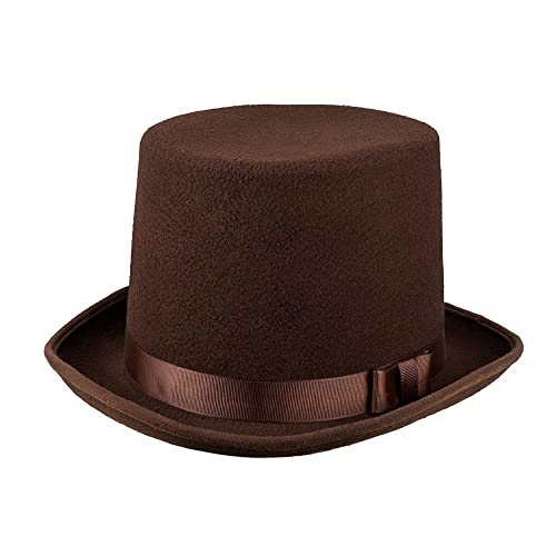 Boland - Sombrero Byron, sombrero de fieltro, accesorio de disfraz para carnaval, Halloween, fiesta temática o JGA