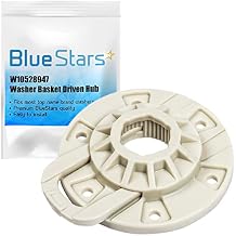BlueStars W10528947 W10396887 Washer Basket Driven Hub Kit Part - Compatible with Maytag Whirlpool Kenmore Washers - Replaces AP5665171 W10528947VP PS6012095 MVWX655DW1 MVWC565FW1 - Enhanced Design