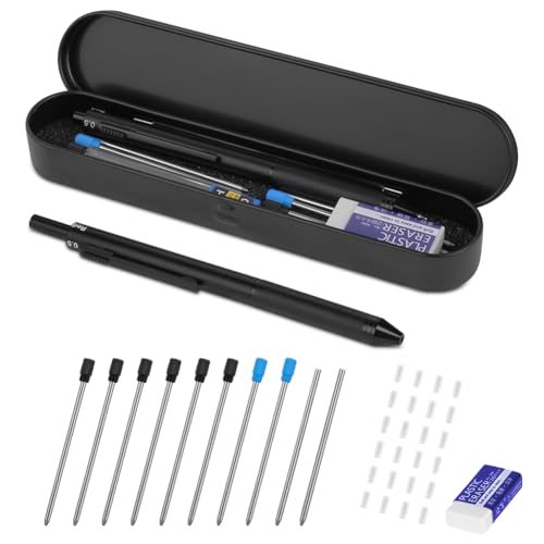 AUAUY 4 En 1 Stylo à Bille Multi Couleurs et Porte Mine – vue 9
