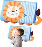 GAROMIA Almohada para Niños 44 x 27 cm Almohada Infantil con Funda Cojín Suave para Habitaciones