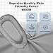 Atrooper Baby Lounger Cover for Boys and Girls, Gray 100% Cotton Baby Nest Cover, Breathable Replacement Cover for Infant and Newborn Snuggle Me Lounger, Cover Only