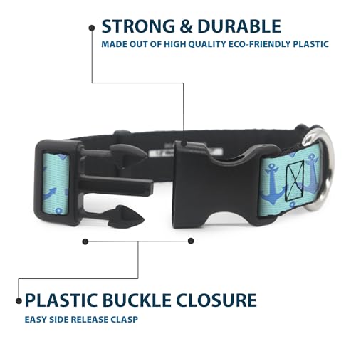 Anclajes con rayas Buckle Down PC-W30122-NL de acabado premium tricolor resistente 5