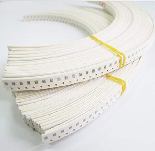 ZHONGJIUYUAN Lote 600 peças 0402 1% SMD SMT chip resistor sortido kit (30 valor x 20 peças)
