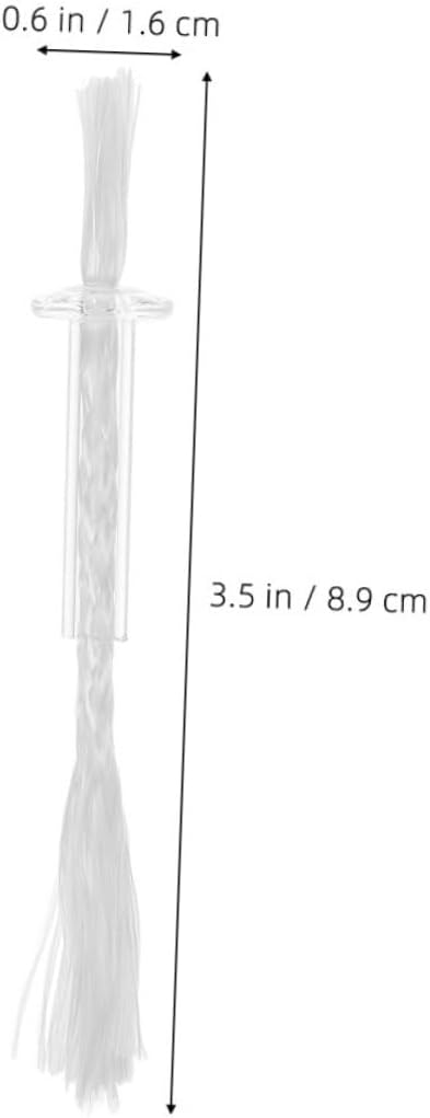 INOOMP 4 Pcs Cotton Wick Tube Holder Oil Lamp Wicks Replacement for Kerosene Lantern Oil Lamp Parts Temple Offerings Wedding Decor Camping Light Hot Pot Cooking Candle Supplies