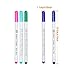 YsesoAi 15-Count 5 Color Disappearing Erasable Ink Fabric Marker Pen for Tailor's Chalk Gel pens Sewing Tools (3Pcs Each Color)