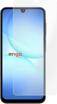 Engo Samsung Galaxy A17 5G İle Uyumlu Mat Ekran Koruyucu Parmak İzi Bırakmayan Yansıma Ve Parlama Önleyici Koruma, 9H Temperli Kırılmaz Esnek Nano Cam