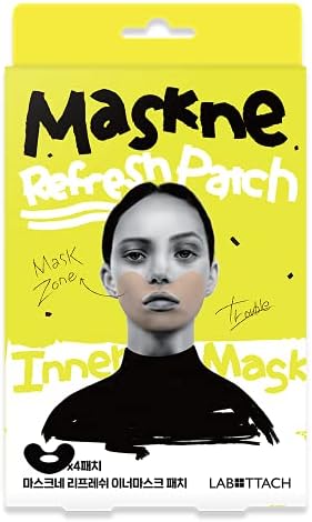 Maskne Undermask - Hydrogel Facial Mask for Anti-Maskne, Pimple Care & Moisturizing. Hyaluronic Acid & Collagen for Refreshed Skin. Tea Tree Oil to reduce skin irritation - Labottach Korean Skincare