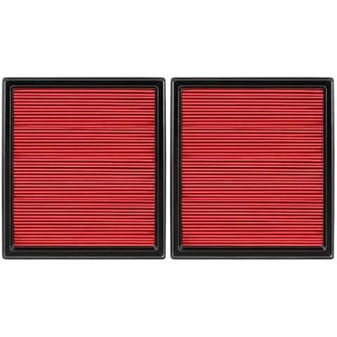AUTOKAY 2pcs Engine Air Filter 16546JK20A Fit for Nissan 370Z 350Z Infiniti QX50 Q40 Q60 EX35 EX37 G37 G35 G25 Cover