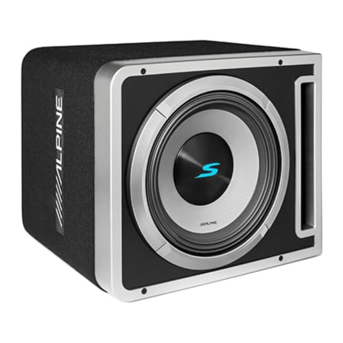 Image of Alpine S2-SB12V 12" Halo S-Series Preloaded Subwoofer Ported Enclosure with ProLink