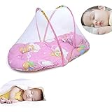 LERDBT Cama de viaje para bebé, cama de bebé portátil, ca