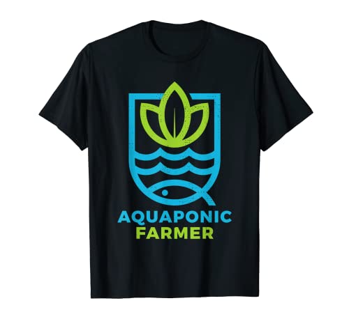 Aquaponic Farmer Aquaculture And Hydroponics Aquaponics T-Shirt