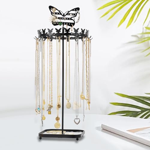 Vaveren Organizador de jóias suporte de jóias titular desktop multiuso jóias display rack colares ti