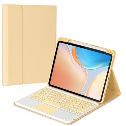 Eisuiyi iPad 10 10.9C` L[{[hP[X O\ȃ^b`pbh BTL[{[h MagenticیJo[ yz_[t Sʕی (CG[)