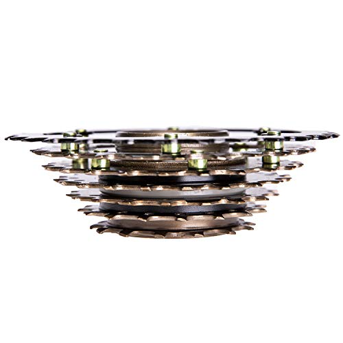 Zukka 7-Speed Freewheel Mf-Tz500-7,14-28 T Multiple Freewheel-Threaded Type Hub Bike Accessories #TOP4