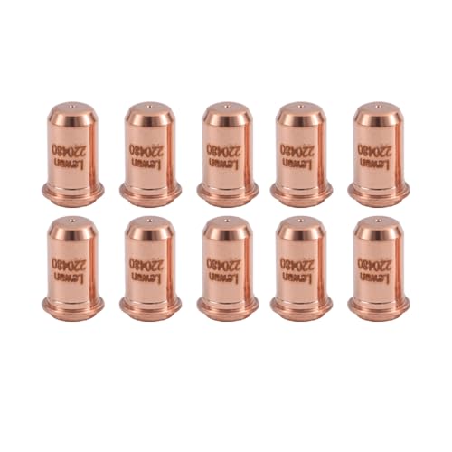 CZlewan 10Pcs 220480 Nozzle Tip Fit for Hypertherm PMX 30 T30V Plasma Cutting Torch Consumables