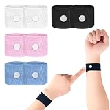 4 paires bracelets anti-nausées, bracelets d'acupression...