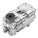BJTDLLX Hydraulic Pump T1150-36440 Fits Kubota L2800DT, L3130F, L3240DT, L4300DT Tractor, Aluminum Steel Hydraulic Pump Has an Efficient Shaft Head & Two Oil Inlet Holes, 3.21 * 3.59 * 5.82