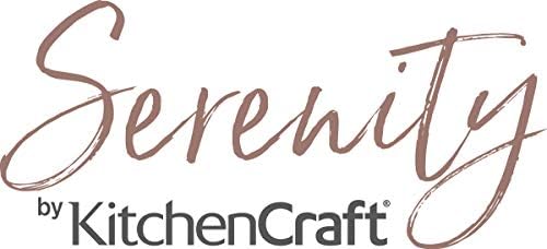 KitchenCraft Serenity Kitchen Utensil Holder, Iron, Grey, 16 x 16.5 cm