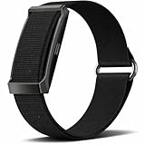 Duckdik Smart Band, Braccialetto Fitness senza Schermo con GPS, Cardiofrequenzimetro, SPO₂, Monitoraggio Sonno, Notifiche, Impermeabile, 2 Cinturini Nero + Arancione