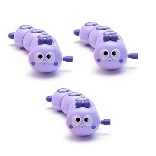 WOBOX Purple Wind-Up Caterpillar Toys
