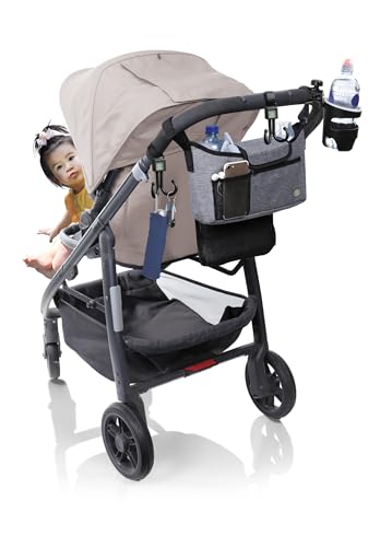 Dreambaby On-The-Go - Kit Organizer Con Borsa, Portabicchiere E 2 Ganci - 5