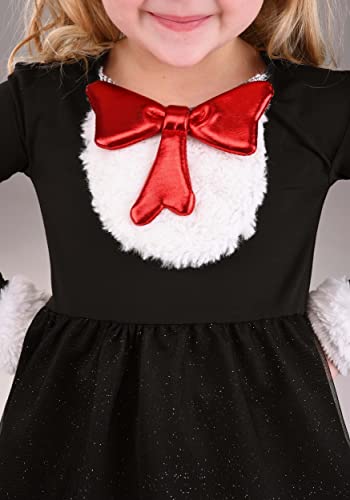 Girl's Cat In The Hat Toddler Costume 4T #TOP4