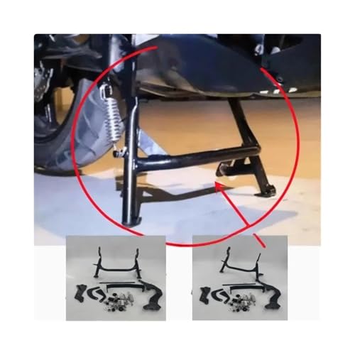 Béquille latérale instable ? Ce support central Monster 650 sécurise le levage