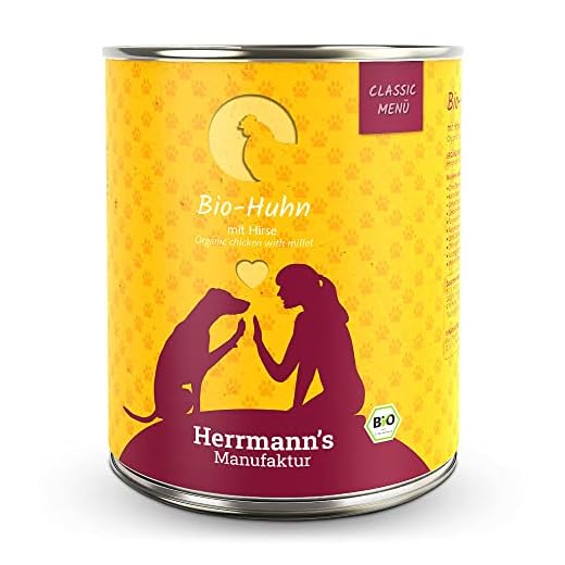 Huhn Menü mit Gemüse für Hunde
